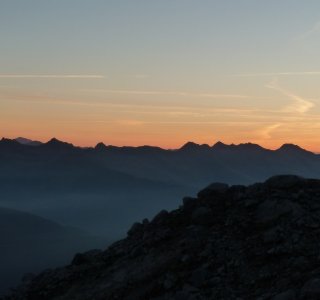 5. Tag - Sonnenaufgang an der Valdretta Resanella