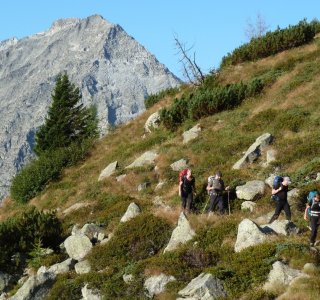 4. Tag - Aufstieg zum Passo Cercen (3.022 m)