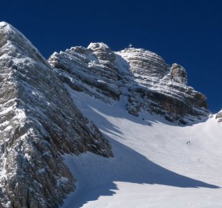 Blick zum Dachstein-Gipfel