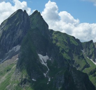 4. Tag - Die Höfats (2.259 m), einer der markantesten Berge in den Allgäuer Alpen