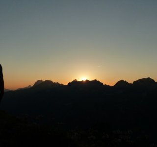 Sonnenuntergang Schafalpenköpfe | © OASE alpin GmbH