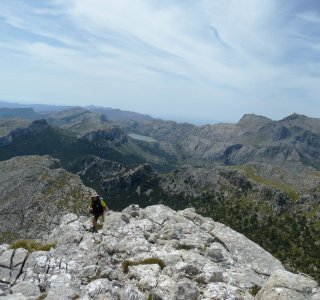Die letzten Meter zum Gipfel des Puig de Massanella