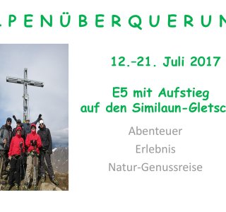 von Gesine Henze -E5 Oberstdorf-Meran mit Similaun 2017