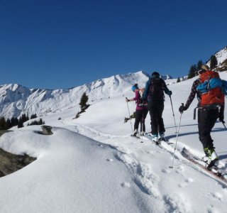 Skitourenkurs Allgäuer Alpen-Auf Tour