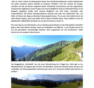 von Astrid Jahns,- 3-Tages-Tour Allgäuer Alpen 2018