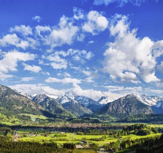 Blick auf Oberstdorf | © Jonathan Besler, OASE alpin GmbH