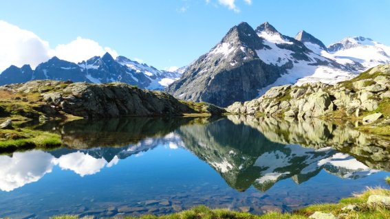 Nähe Mandrone Hütte im Naturpark Adamello-Brenta