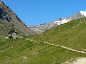 Auf dem Weg zur Martin Busch Hütte