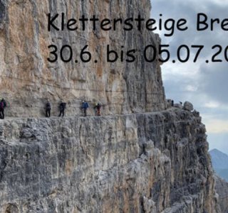 von Martina Böckeler - Brenta Klettersteige 2019