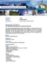 A01 Bergsteiger Grundkurs