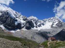 Ortler Durchquerung Schaubachhütte