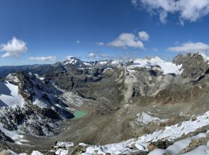 Valmalenco Blick nach Westen von der Punta Marinelli