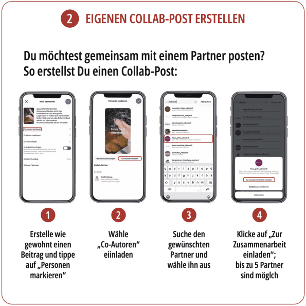 EIGENEN COLLAB-POST ERSTELLEN