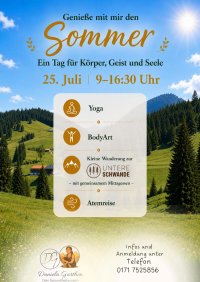 Retreat-Gesundheitscoach (Flyer A4)