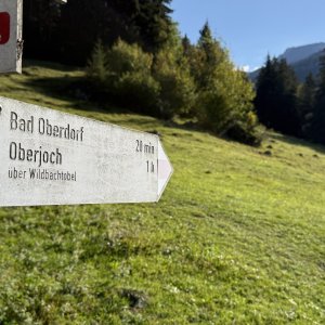 Wanderung durch den Wildbachtobel nach Oberjoch