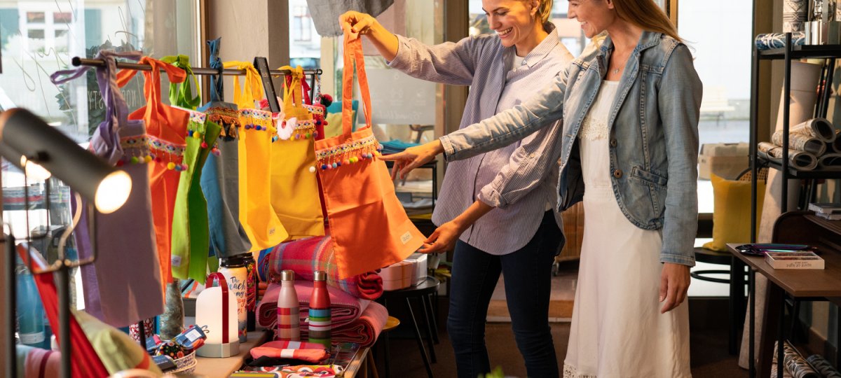 Einkaufen in Oberstaufen im Allgäu
