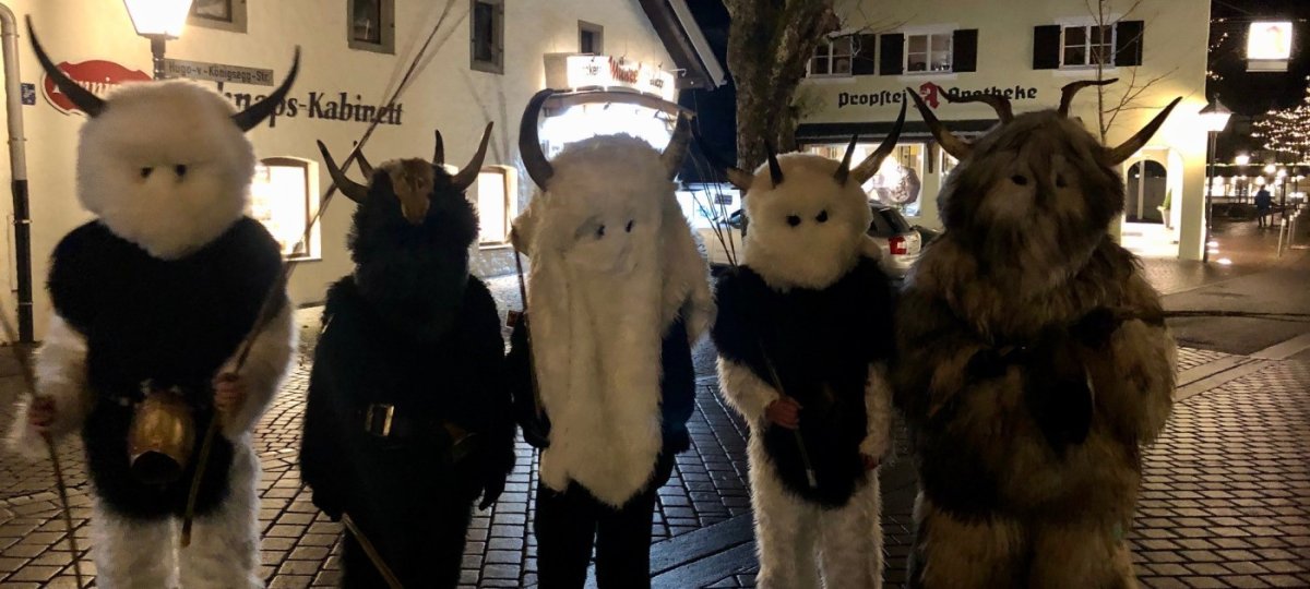 Klausentreiben in Oberstaufen ist eine Tradition rund um den Nikolaustag