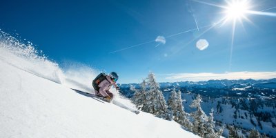 Skifahren in den Allgäuer Bergen Skifahren in den Allgäuer Bergen