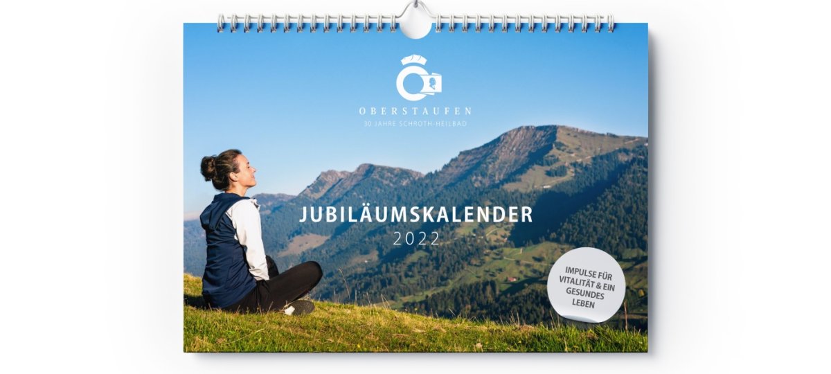 Jubiläumskalender zu 30 Jahre Schroth-Heilbad Oberstaufen