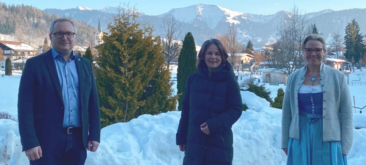 Bundesaußenministerin Annalena Baerbock zu Gast in Oberstaufen