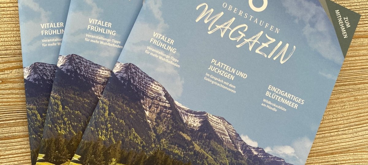 Oberstaufen MAGAZIN Frühling
