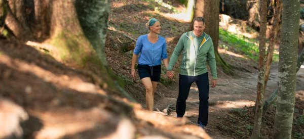 Wandern in der Natur rund um Oberstaufen