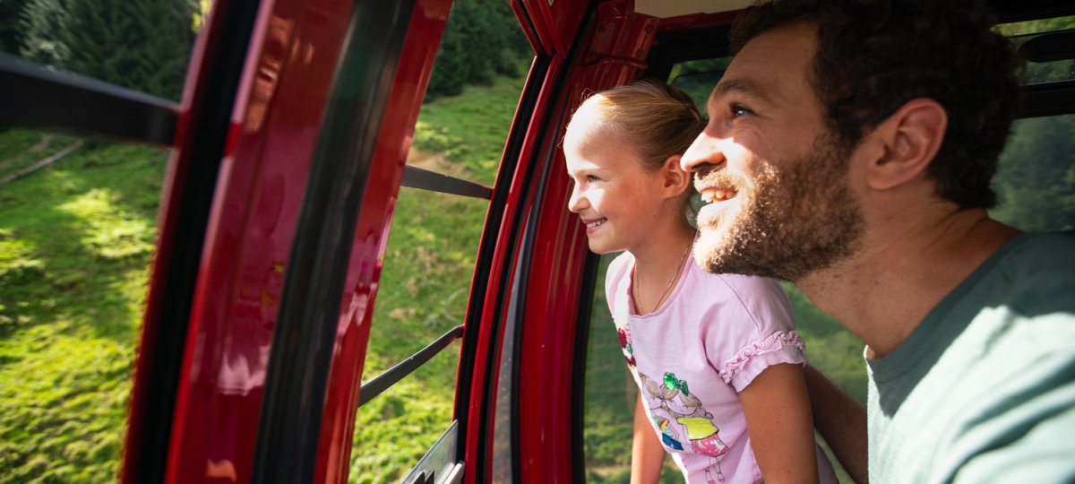 Freude für die ganze Familie: Gondelfahrten