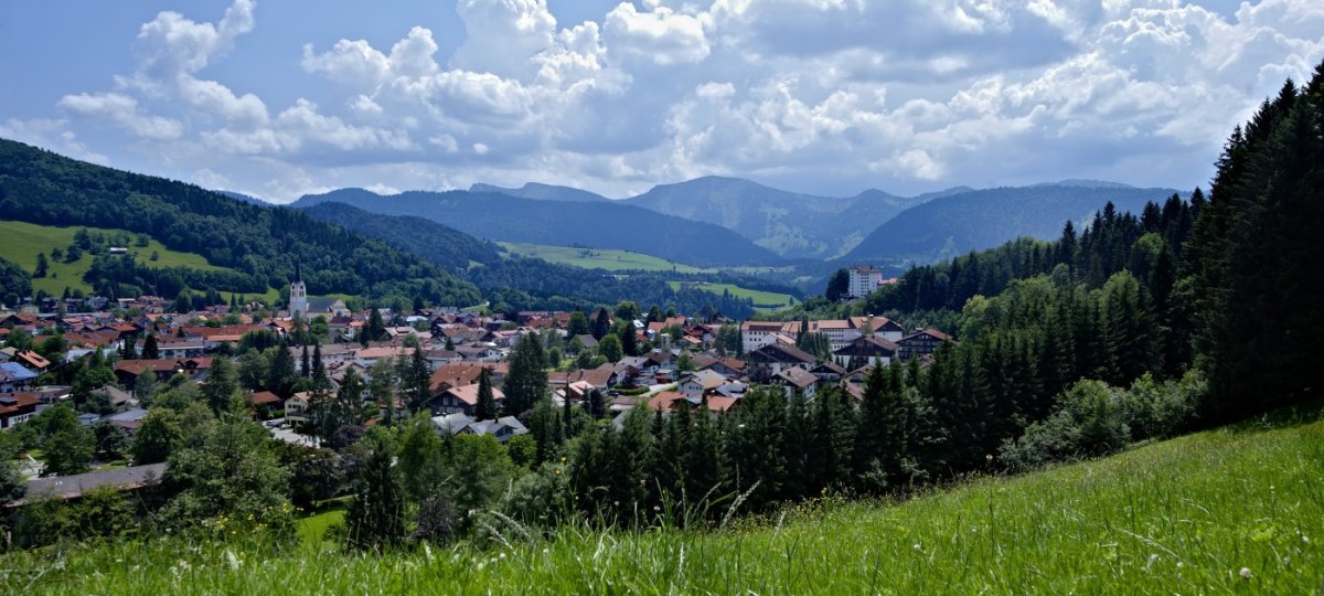 Oberstaufen im Sommer