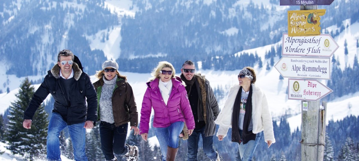 Oberstaufen - Winterwandern
