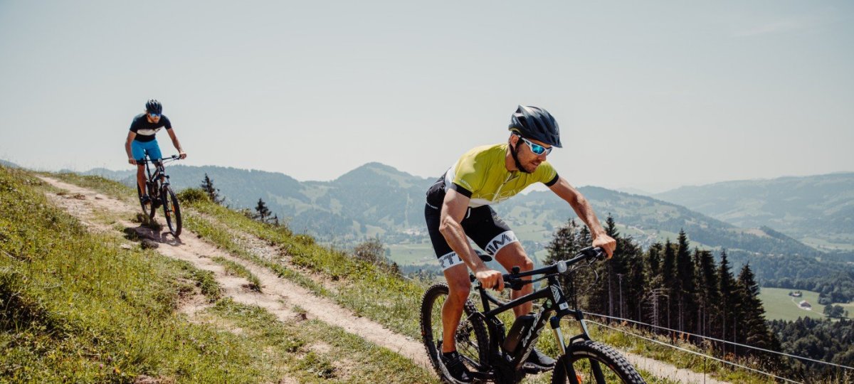 Biken rund um Oberstaufen