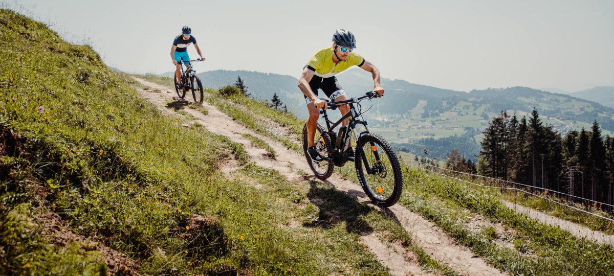 Mountainbike rund um Oberstaufen