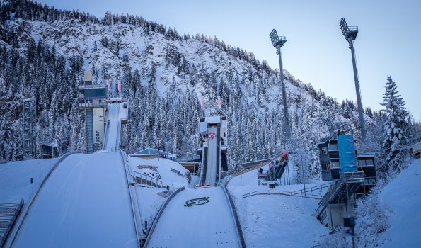 Perfekte Sportanlagen in Oberstdorf