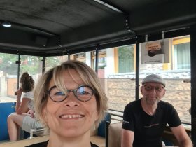 Hop on Hop off mit dem Markbähnle