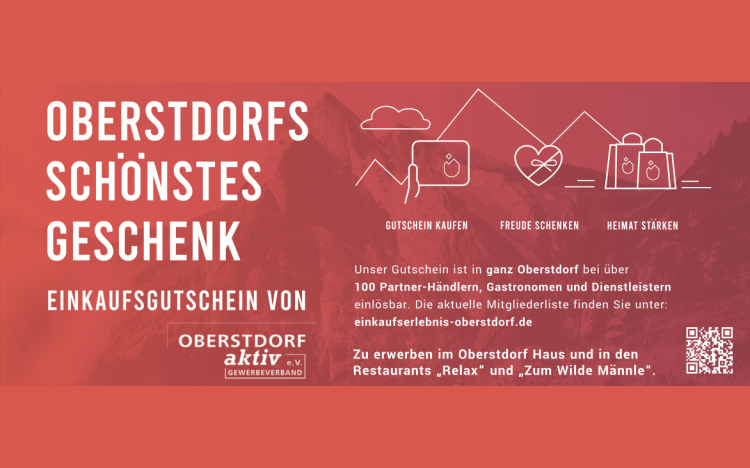 Einkaufsgutschein von Oberstdorf aktiv