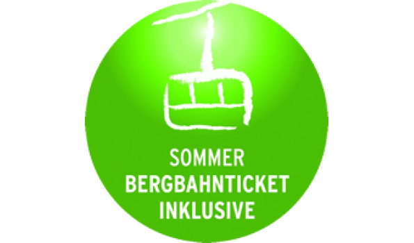Bergbahn inklusive logo