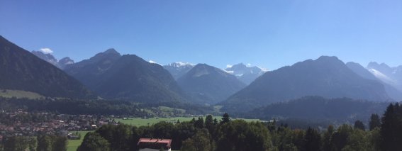 Oberstdorf Aussicht von Reute