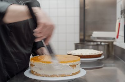 Sophie in der Backstube