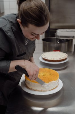 Sophie in der Backstube