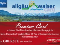 Die neue Allgäu-Walser-Card exklusiv für Oberstdorf-Gäste