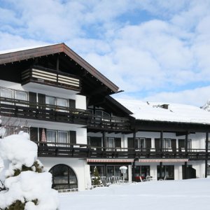 Das Hotel garni Gerberhof im Winter