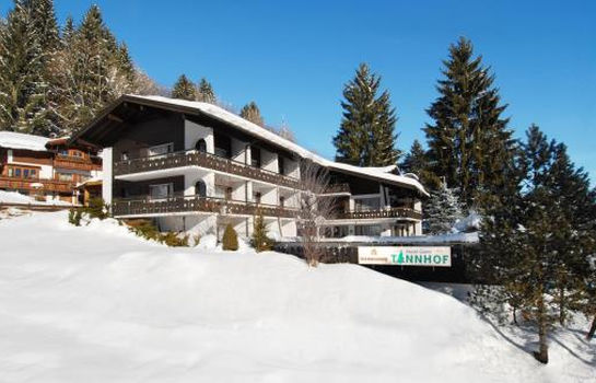 Das Hotel Tannhof im Winter