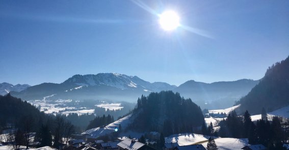 Herrlicher Wintertag in Tiefenbach