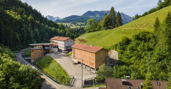 Das Oberstdorf Hostel in den Allgäuer Bergen