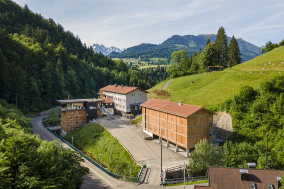 Das Oberstdorf Hostel in den Allgäuer Bergen
