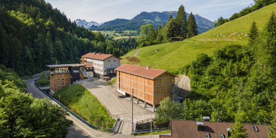 Das Oberstdorf Hostel in den Allgäuer Bergen