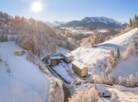 Hostel im Winter