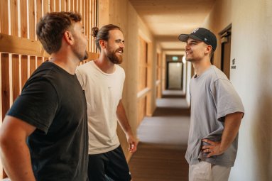 Na Leute wie geht´s euch? Das Hostel ist der perfekte Ort um neue Leute kennenzulernen. Traut euch und sprecht euch gegenseitig auf den Gängen an.