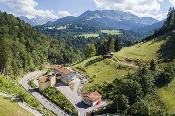 Inmitten der Allgäuer Alpen: das Oberstdorf Hostel