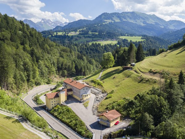 Inmitten der Allgäuer Alpen: das Oberstdorf Hostel