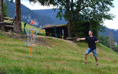 Toller Hang um Dis Golf zu spielen.